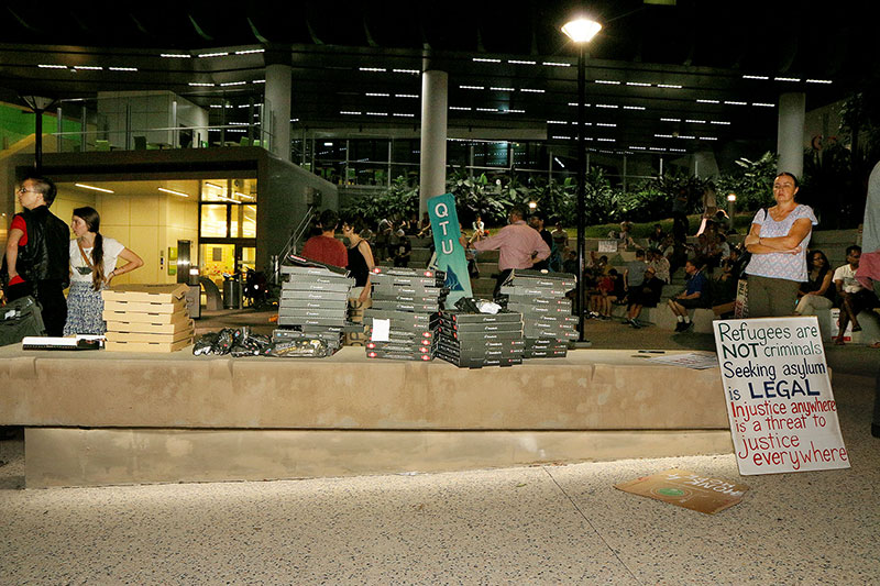 People all over Australia sent pizza