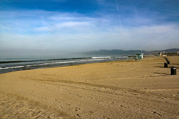 Venice Beach in the morning