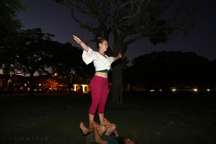 Acro at New Farm Park