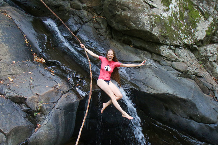 Bronwen, Cougal Cascades, Currumbin