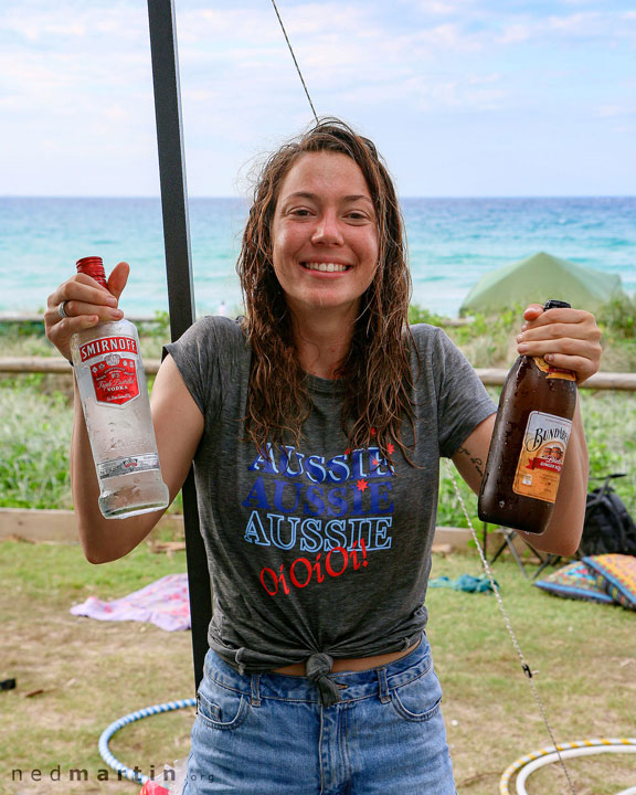 Sophia Edwards at Rainbow Bay