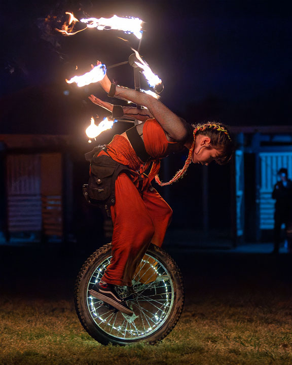 Monae Power, West End Fire Festival, Brisbane