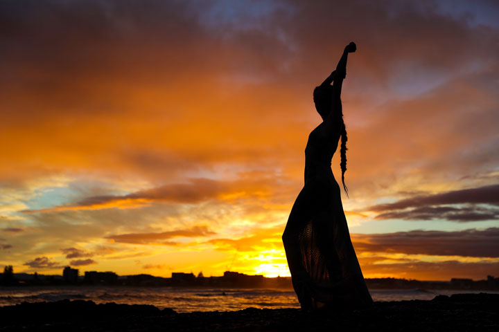 Bronwen, Sunset at Currumbin Alley