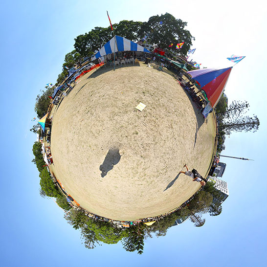 The Aboriginal Tent Embassy in Musgrave Park