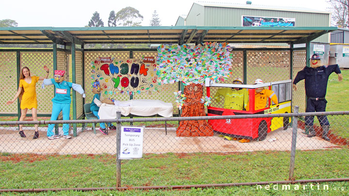 Bronwen at the Tamborine Mountain Scarecrow Festival