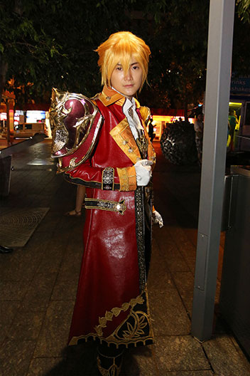 Cosplayers at Brisbane Neon Pop 2016