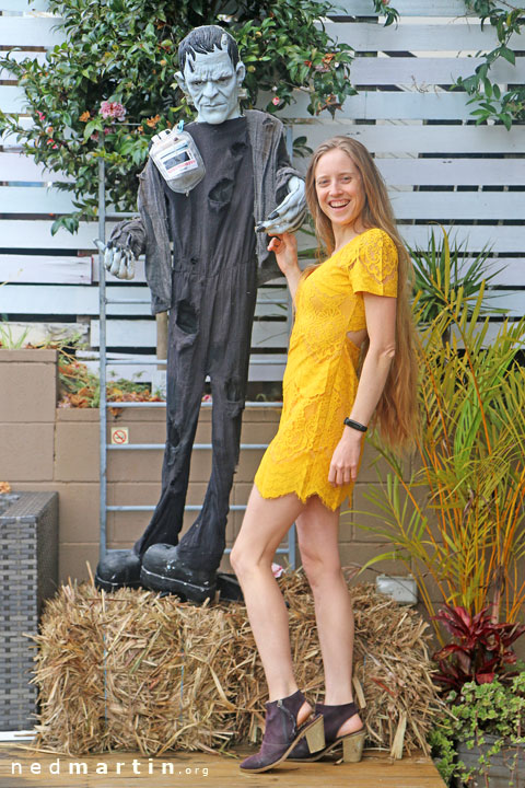 Bronwen at the Tamborine Mountain Scarecrow Festival