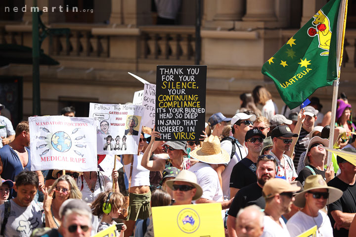 Freedom Rally, Brisbane