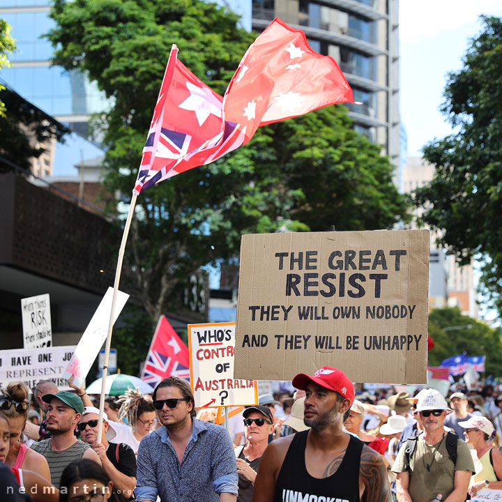 Freedom Rally, Brisbane