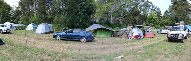 Our campsite