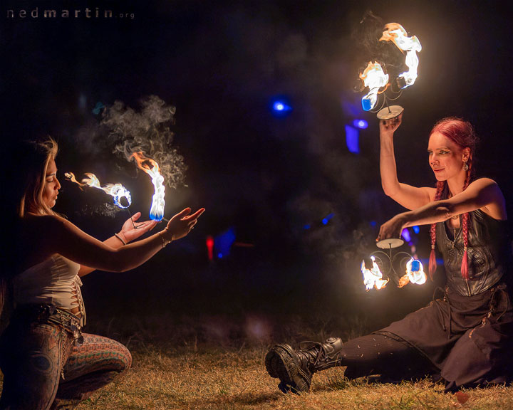 Emmanuellé Gomez, , Yaolina Kay, West End Fire Festival, Brisbane