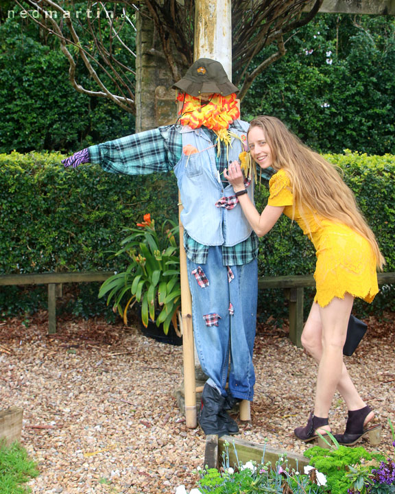 Bronwen at the Tamborine Mountain Scarecrow Festival