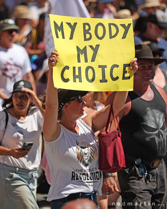 Freedom Rally, Brisbane