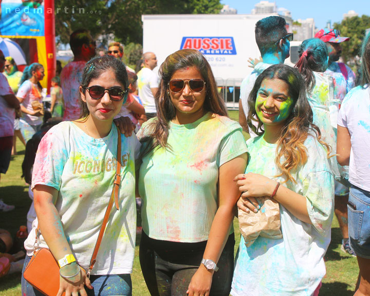 Gold Coast Colour Festival HOLI, Broadwater Parklands