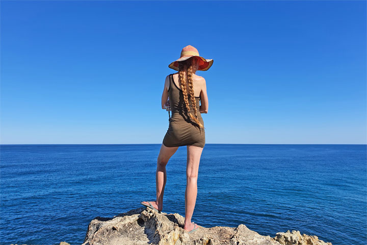 Bronwen at Whale Rock