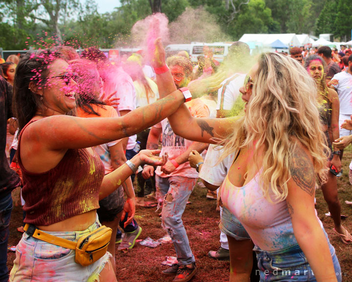 Brisbane Holi - Festival of Colours, Rocks Riverside Park, Seventeen Mile Rocks