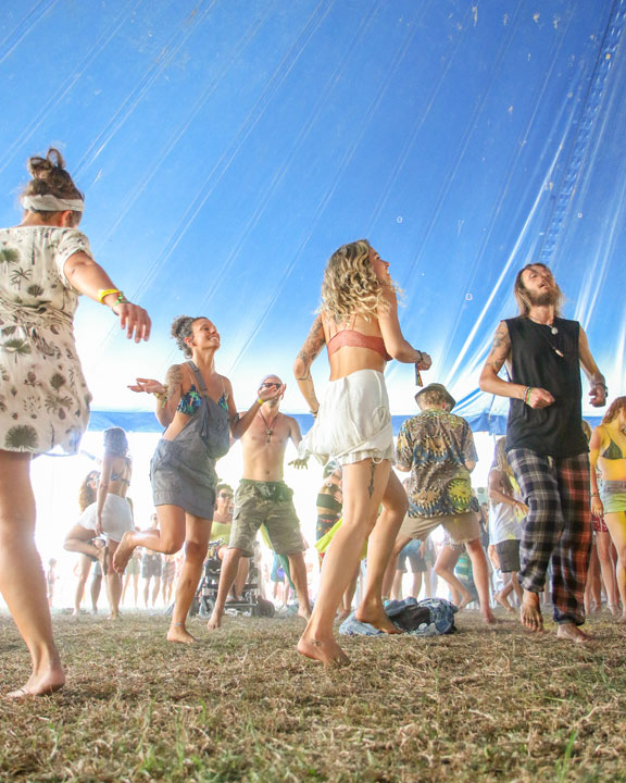 Big Top- Mapstone, Island Vibe Festival 2018, Stradbroke Island