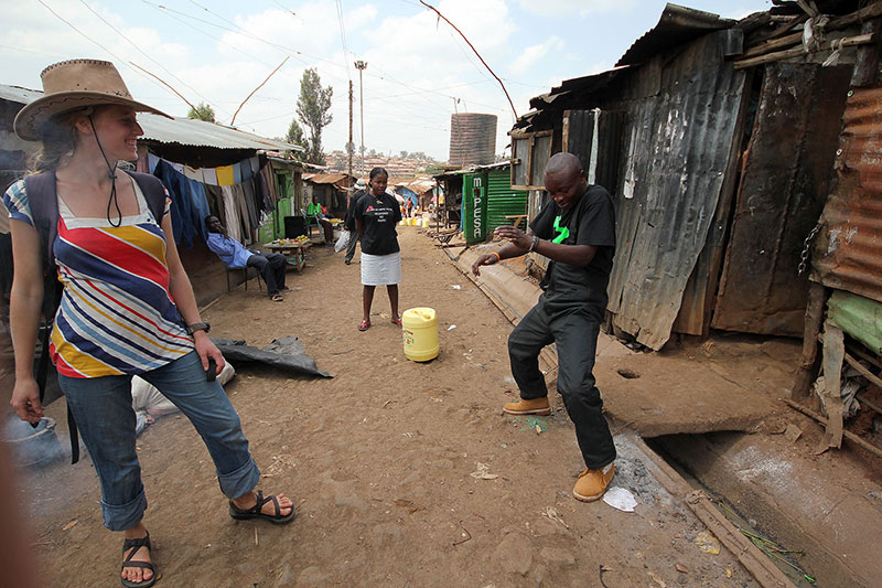 Bronwen, Kibera Slum, Nairobi, Kenya