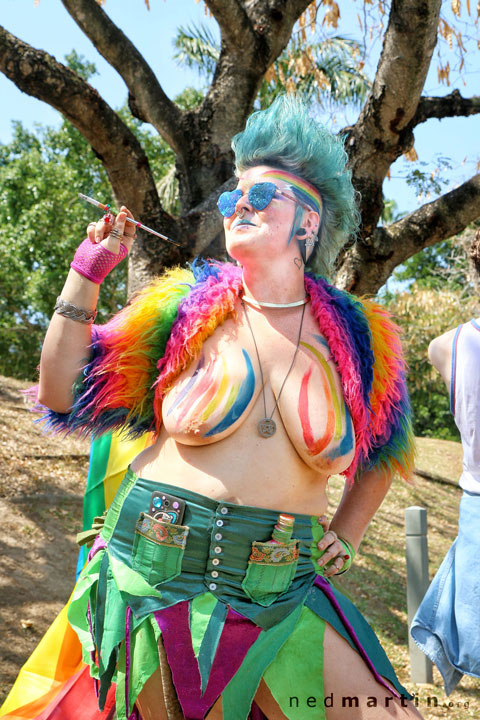 Brisbane Pride March, Brunswick St, Fortitude Valley