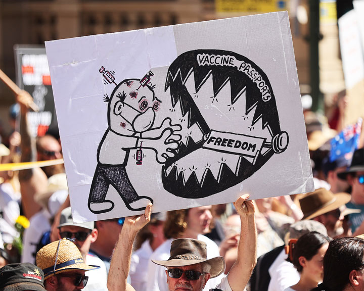 Freedom Rally, Brisbane