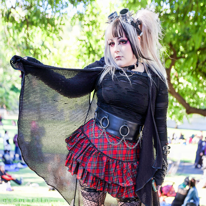 Karene, The Brisbane Gothic and Alternative Picnic 2021, Roma St Parklands, Brisbane