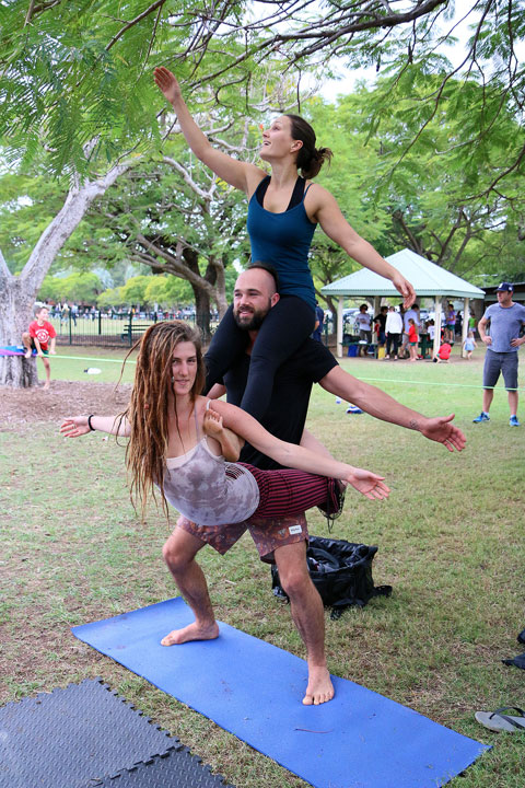 The Great Acro Exchange at New Farm Park