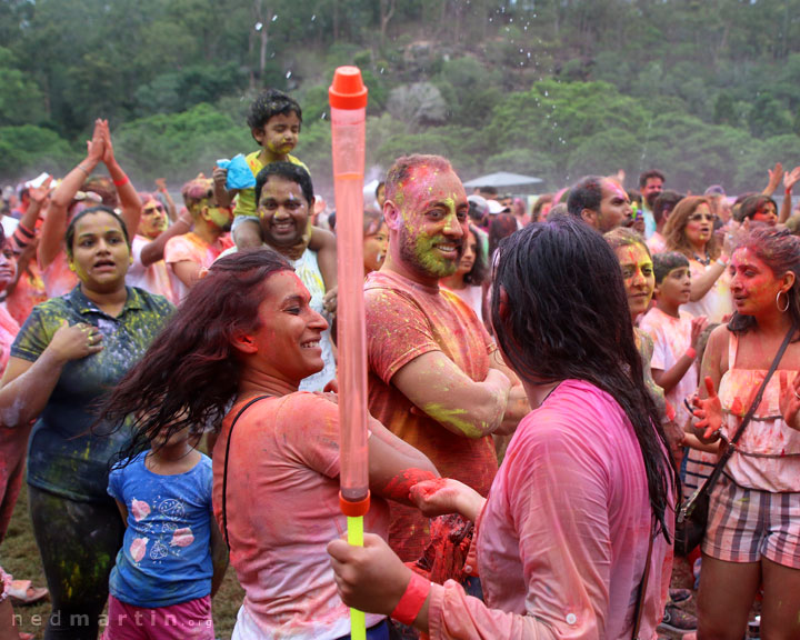 Brisbane Holi - Festival of Colours, Rocks Riverside Park, Seventeen Mile Rocks