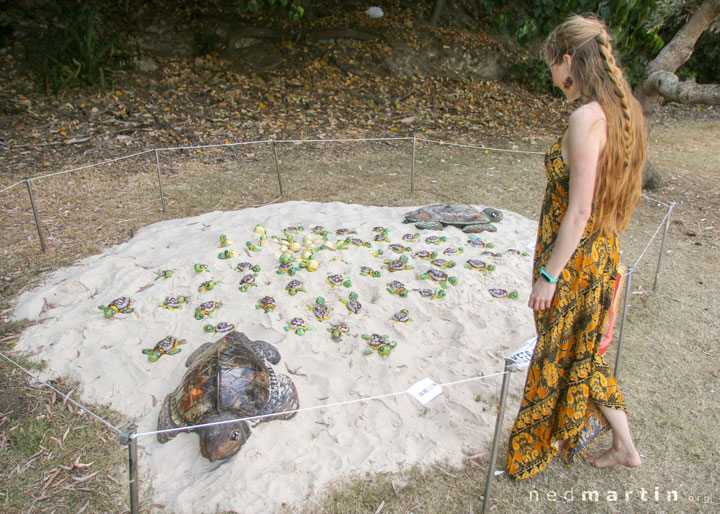 Bronwen at Swell Sculpture Festival