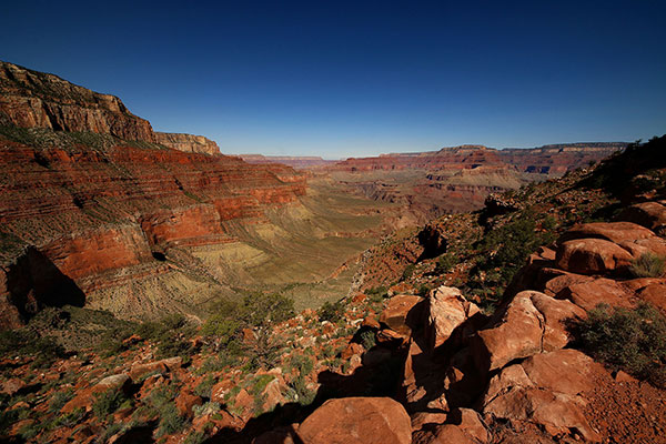 Bronwen’s walk down into the Grand Canyon