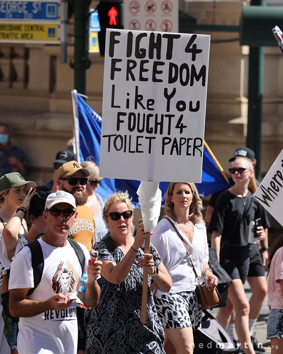 Freedom Rally, Brisbane