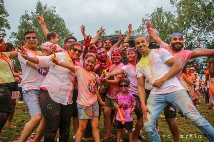 Brisbane Holi - Festival of Colours, Rocks Riverside Park, Seventeen Mile Rocks