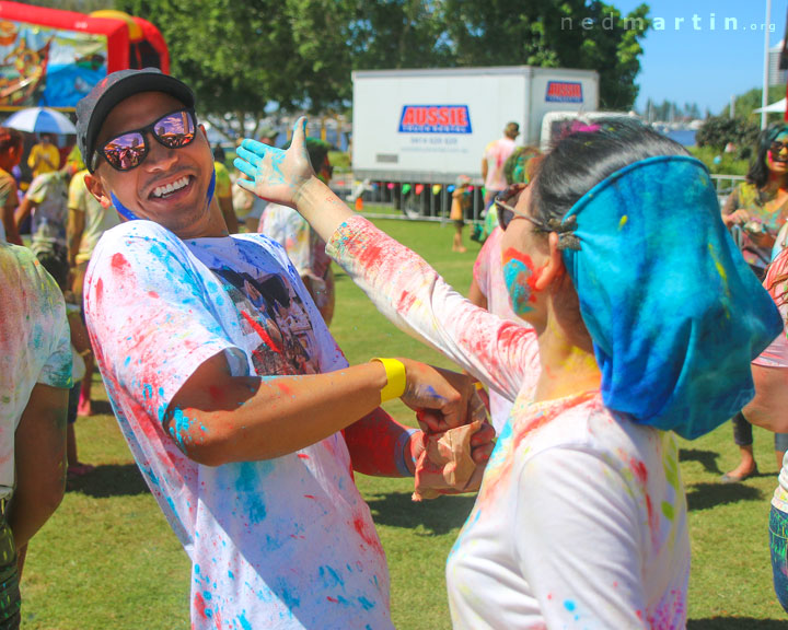 Gold Coast Colour Festival HOLI, Broadwater Parklands