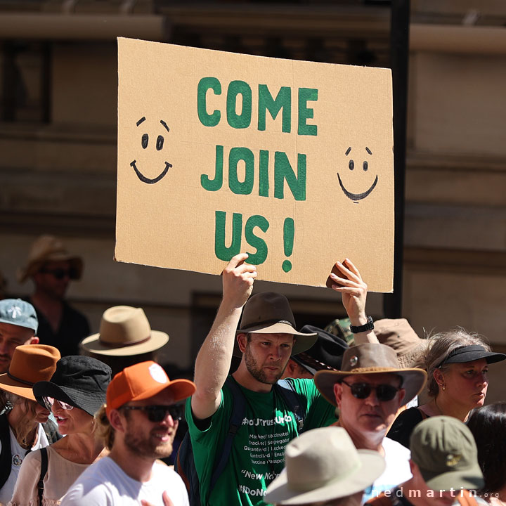 Freedom Rally, Brisbane