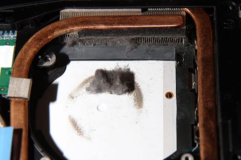 Cleaning my laptop heatsink