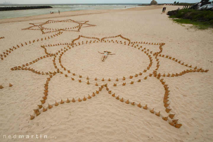 Bronwen, Cooper's Candle Installation, Currumbin Bay