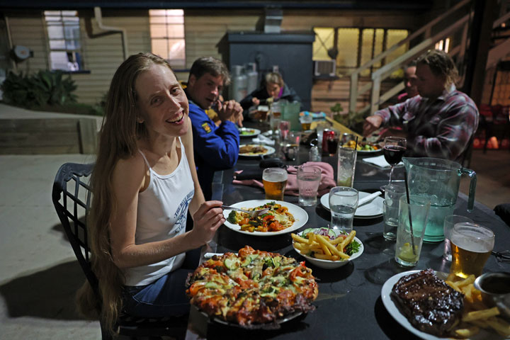 Bronwen, Toogoolawah Hotel, Brisbane Valley Rail Trail