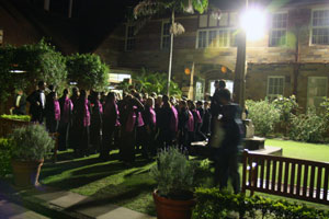 QUMS choir, St. John’s Cathedral