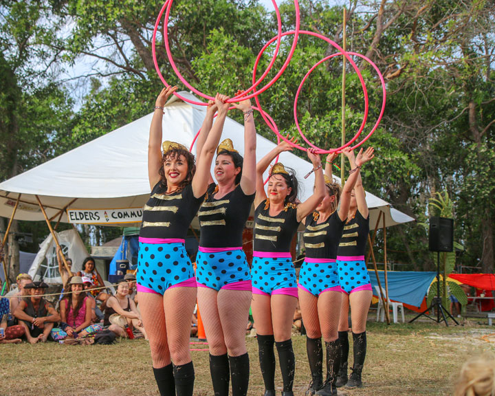 Closing Ceremony, Island Vibe Festival 2018, Stradbroke Island