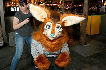 Cosplayers at Brisbane Neon Pop 2016