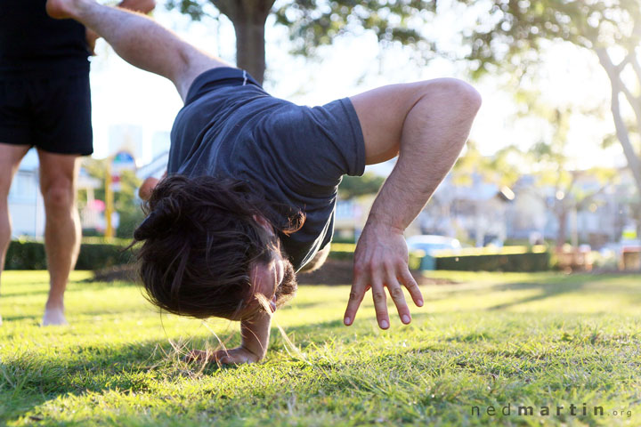 Acro at New Farm Park