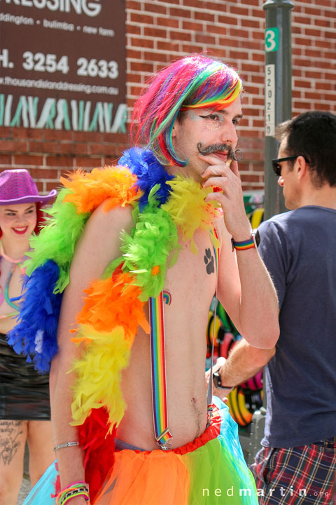 Pride Rally & March, Brunswick St, Fortitude Valley, Brisbane