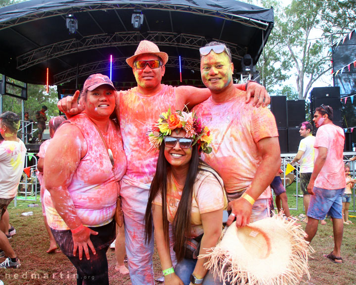 Brisbane Holi - Festival of Colours, Rocks Riverside Park, Seventeen Mile Rocks