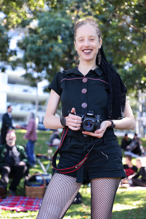 Bronwen, The Brisbane Gothic and Alternative Picnic 2021, Roma St Parklands, Brisbane