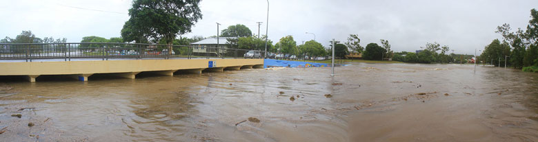 Flooding at Stones Corner