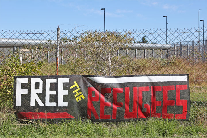 Rally at BITA: 8 Years No Freedom, Brisbane Immigration Transit Accommodation Centre