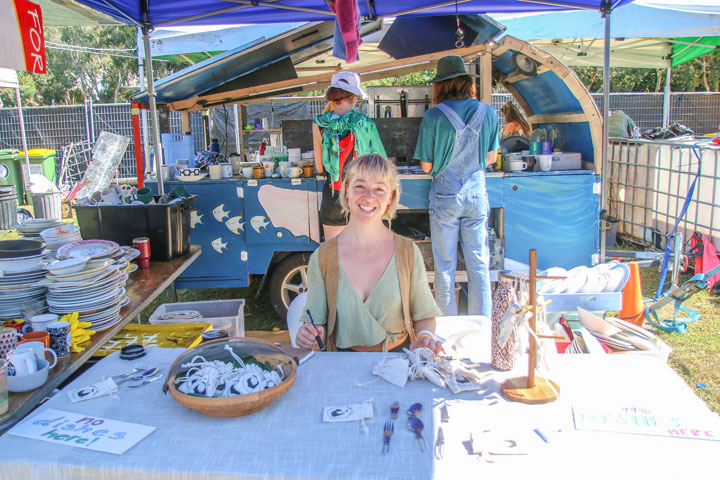 Josie, Righteous Reusables, Island Vibe Festival 2019, Stradbroke Island