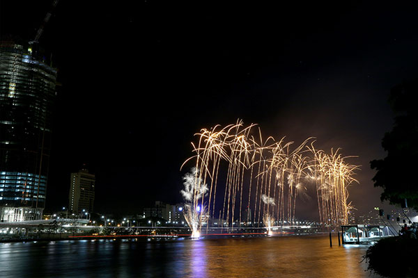 Fireworks from a Citycat