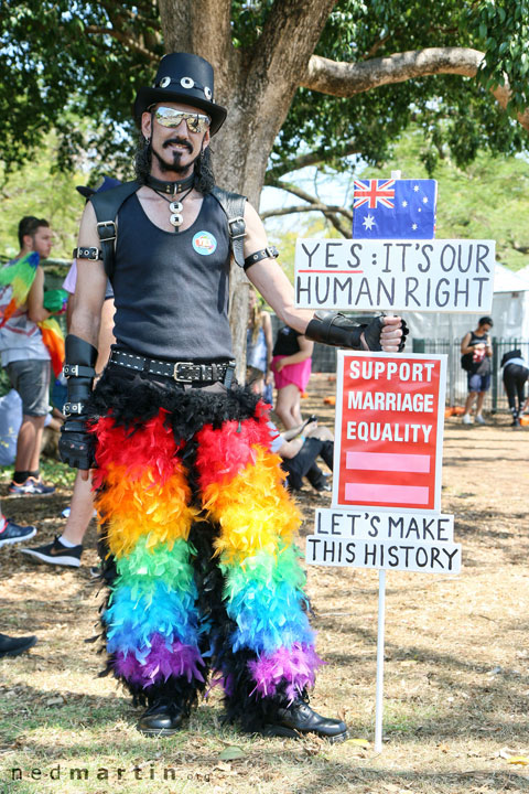 Brisbane Pride March, Brunswick St, Fortitude Valley