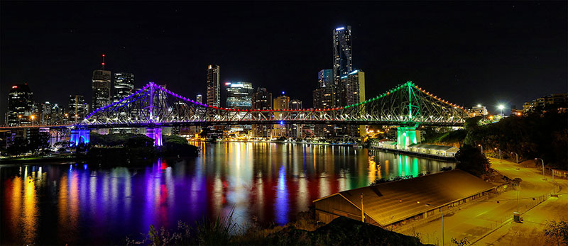 The Story Bridge during Youth Week