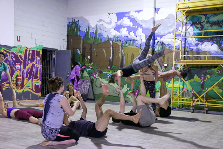 The Great Acro Exchange at Redstar Fitness Collective